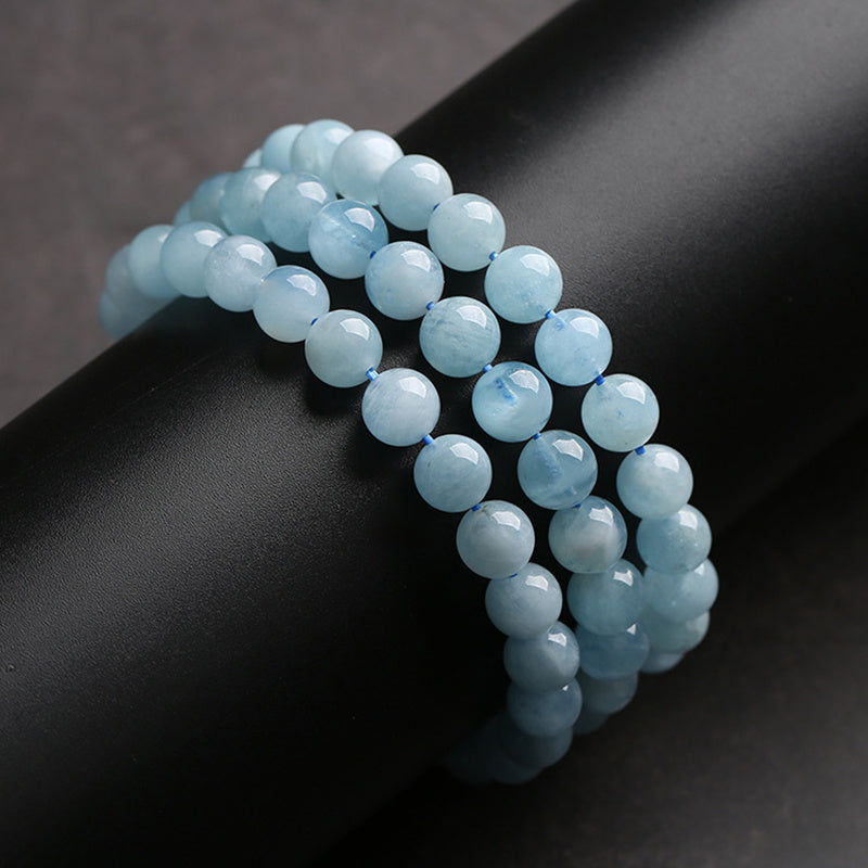 8mm Crystal Stone Beaded Bracelet Healing Stretch Hand Chain