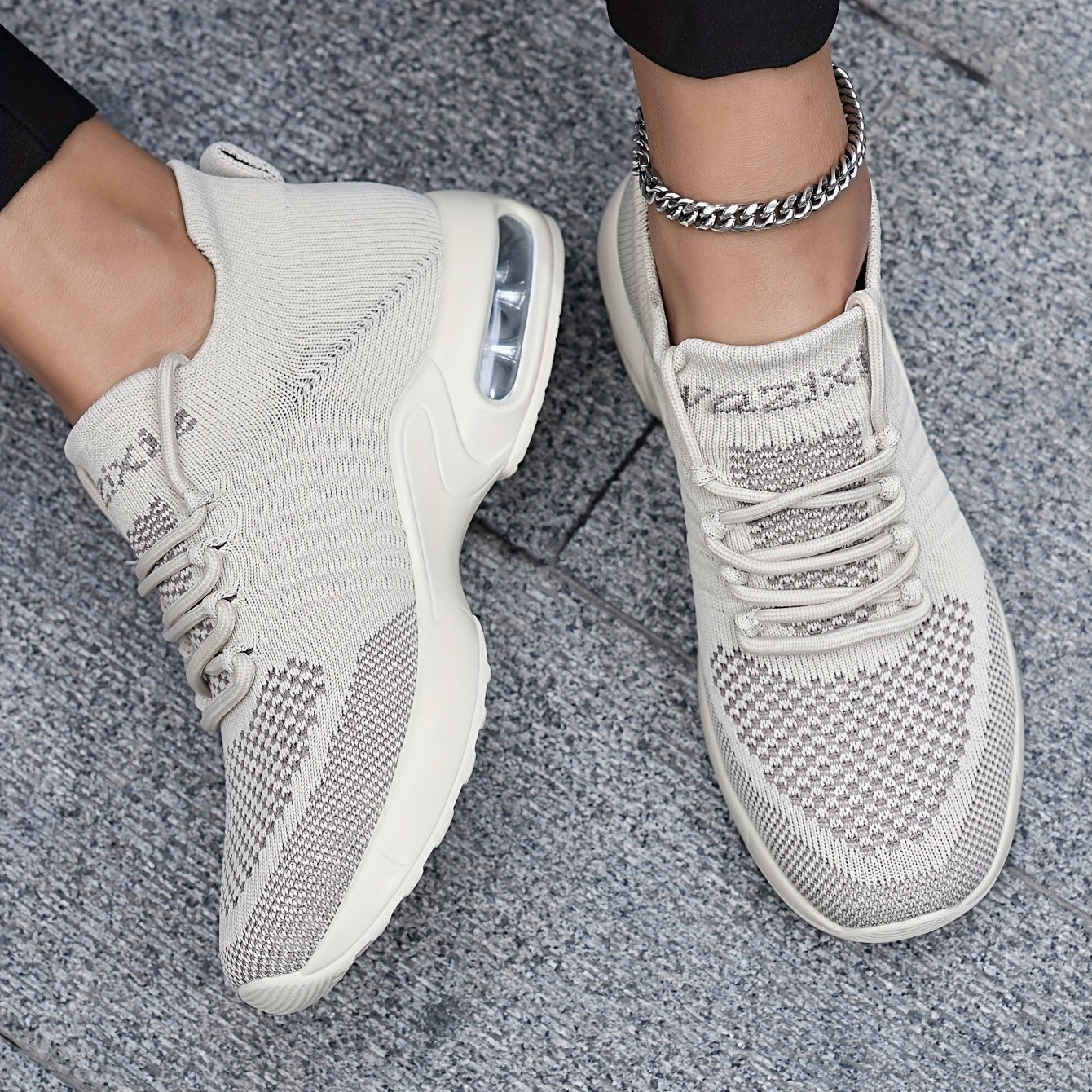 Women's Air Cushion Sports Shoes Breathable Athletic Running Shoes