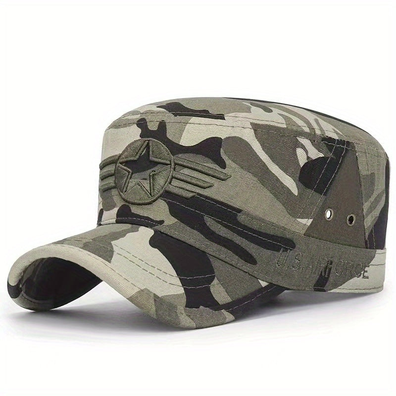 Unisex Camouflage Outdoor Leisure Hat Sunshade Versatile Hat