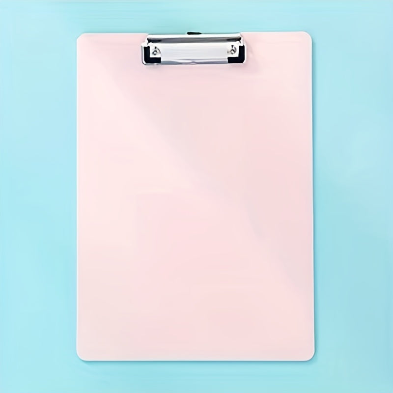 Thickened File Folder with Writing Pad Clip, A4 Size, Multiple Purposes