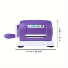 Portable 5 Colors Craft Buddy Mini Die Cutting Machine With Pads