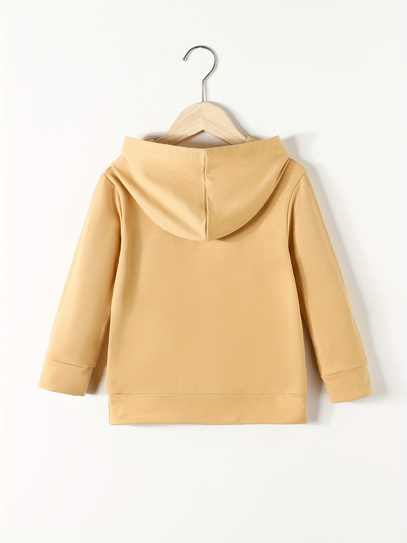 Girls Bow Print Hooded Sweatshirt Top Long Sleeve Pullovers Spring Autumn