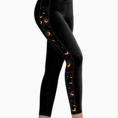 High Waist Slimming Yoga Leggings With Pocket