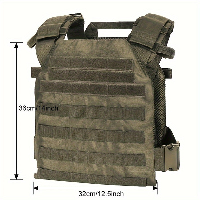 Adjustable Airsoft Vest Lightweight Molle Training Vest