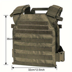 Adjustable Airsoft Vest Lightweight Molle Training Vest