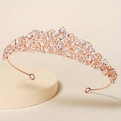 Bridal Rhinestone Headband Crown Hair Accessories Tiara Headdress