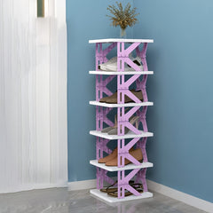 1pc Folding Shoe Rack Indoor Room Storage Rack Shoe Organizer