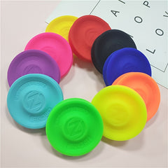 12PCS Silicone Flying Disc Zip Chip Fingertip Mini Flying Disc
