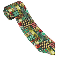 Men's Plaid Silk Tie Wedding Business Formal Necktie