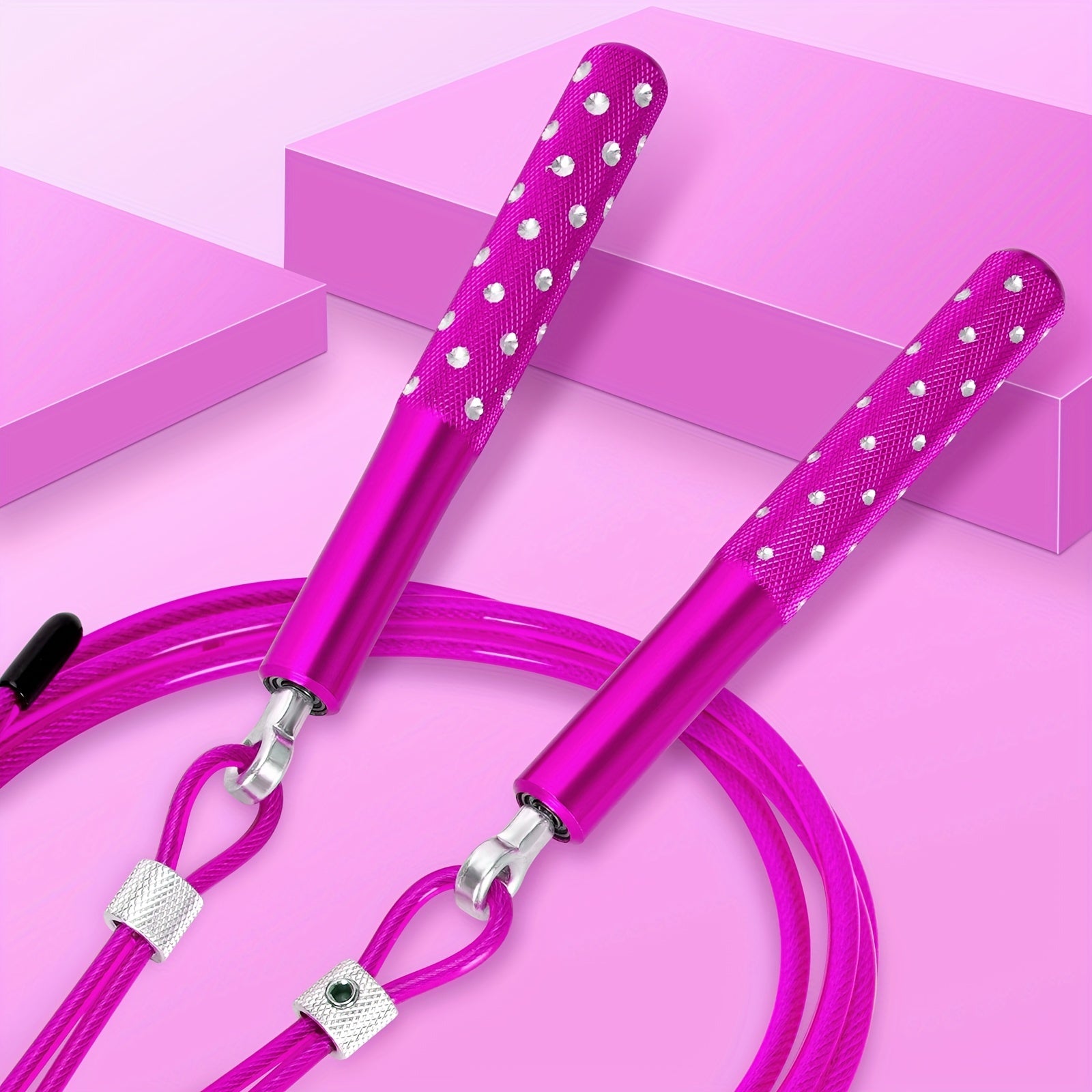 Adjustable Speed Jump Rope for Fitness & Exercise Training