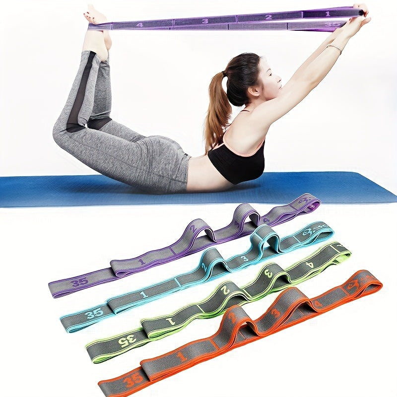 Yoga Resistance Band Elastic Latin Dance Pull Strap Fitness Exercise