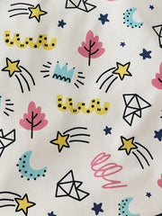 Baby Girls' Star And Moon Print Sweatshirt