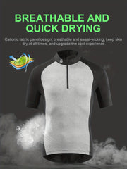 Men's Short Sleeve Motorcycle Off road T shirt Quick Dry Outdoor Top