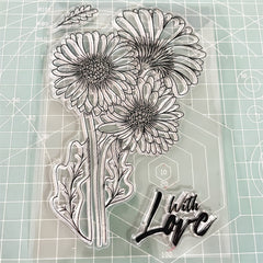 Flower Transparent Silicone Stamps for Card Making DIY Scrapbooking