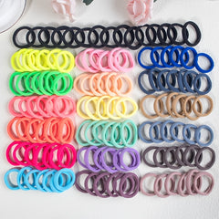 50 Girls High Stretch Hair Ties Hair Accessories