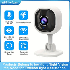 1080P Wireless Infant Home Camera with Motion & Sound Detection