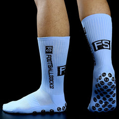 Thick Padded Football Socks Non-slip Bottom Breathable Crew Training Socks
