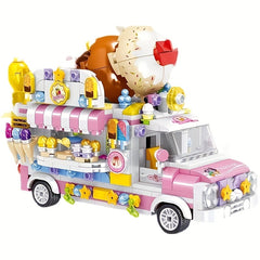 Vibrant Ice Cream Model Kit Building Blocks Educational Fun Ideal Gift