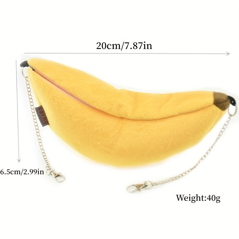 Banana Pet Hamster Rat Hammock - Small Animal Hanging Cage Nest