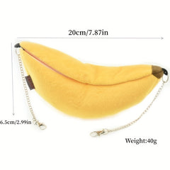 Banana Pet Hamster Rat Hammock - Small Animal Hanging Cage Nest