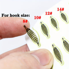 80pcs Realistic Gammarus Shrimp Back Lures in 4 Colors