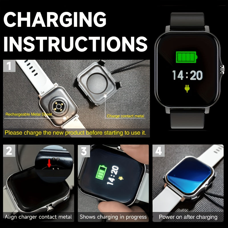Smart Watch Calls Text Alerts Sport Modes Music Rose Gold