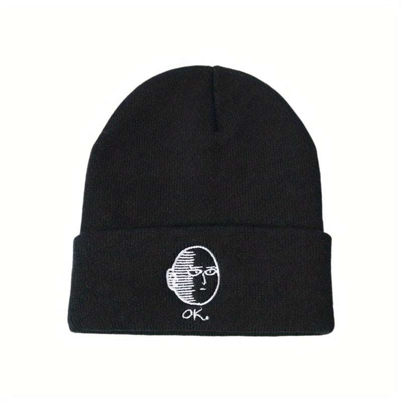 Woolen Warm Ear Protection Knitted Hat Street Hip Hop Cold Hat