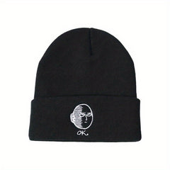 Woolen Warm Ear Protection Knitted Hat Street Hip Hop Cold Hat