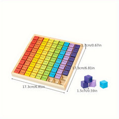 Wooden Multiplication Table Math Toy for Children