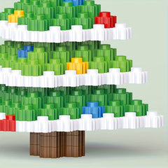 Christmas Tree Model Building Block Toys Birthday Christmas Tree Building Blocks