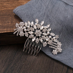 Rhinestone Bridal Hair Comb Headdress Wedding Accessories