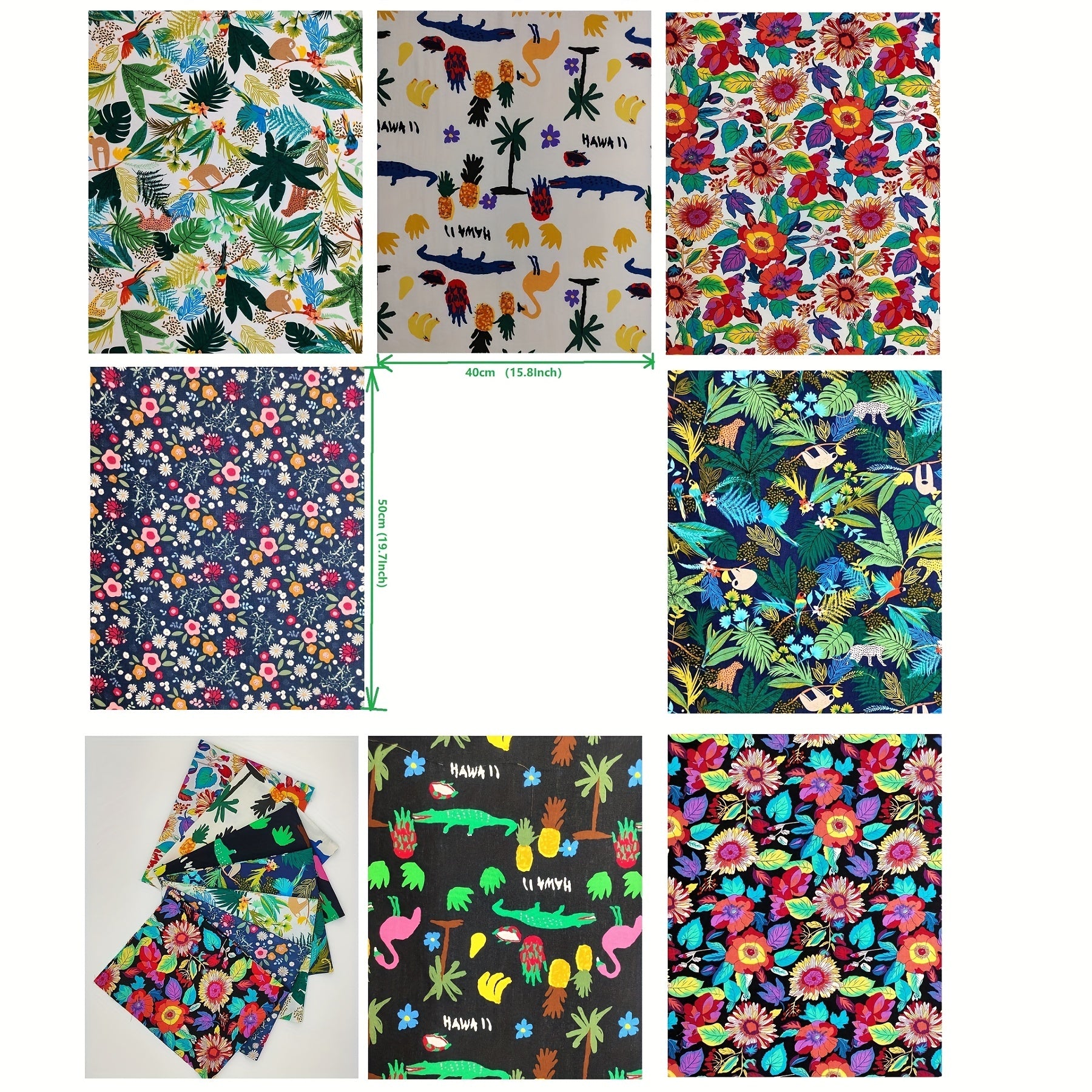 Quilting Fabric Cotton DIY Doll Clothes Precut Patchwork DIY Craft