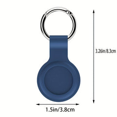 AigTag Car Key Chains for AirTag - 4pcs Silicone Holder Cases