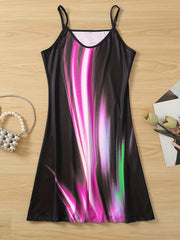 Sexy Scoop Neck Sleeveless Dress Women's Clothing