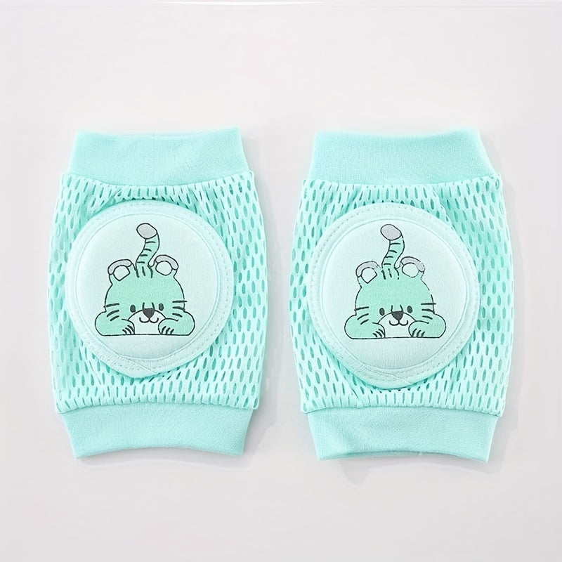 Breathable Mesh Baby Knee Pads for Crawling and Walking