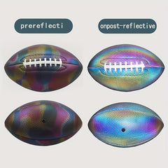 American Reflective Rugby PU Football for Competition Training