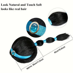 Princess Costume Wigs Magic Lamp Princess Dress Up Wigs For Little Girls