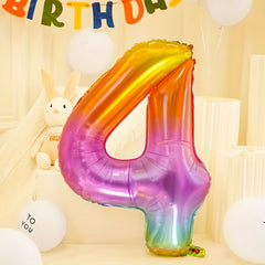 3pcs 32 inch Jelly Colored Foil Balloons for Picnics, Weddings, Holidays