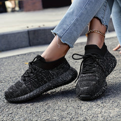 Women's Mesh Breathable Sports Shoes Lightweight Non slip Casual Travel Shoes