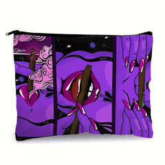 Art Pattern Print Cosmetic Bag Makeup Bags Travel Bag Birthday For Women