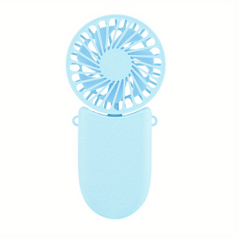 Mini USB Rechargeable Fan 3-Speed Portable Foldable Desktop Fan