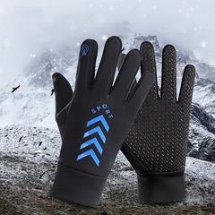 Full Finger Touch Screen Winter Gloves Waterproof Warm Fleece