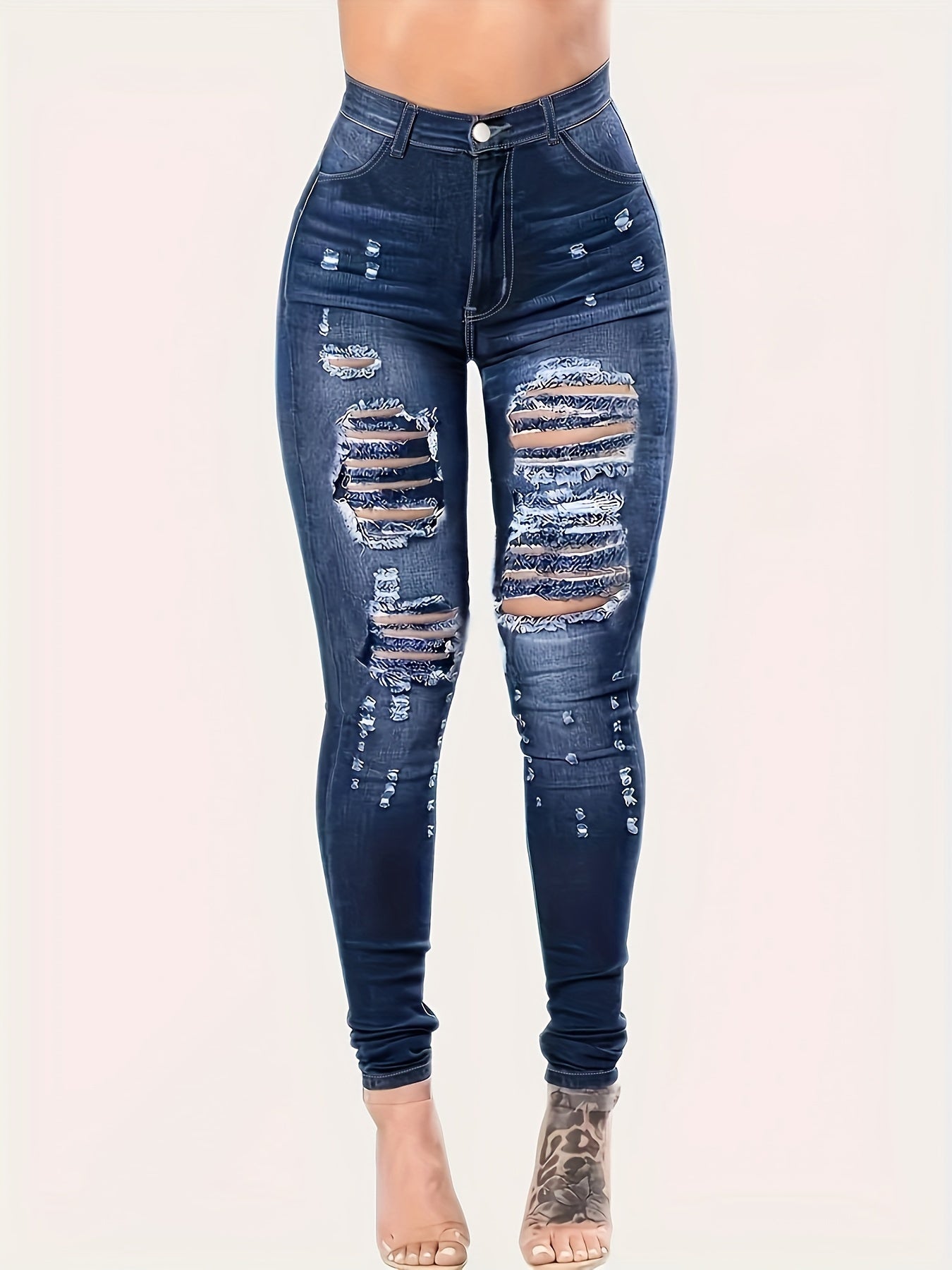 Sexy Jeans Women's Plus Stretch Skinny Jeans