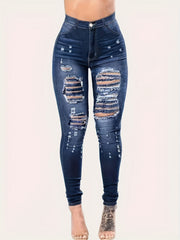 Sexy Jeans Women's Plus Stretch Skinny Jeans