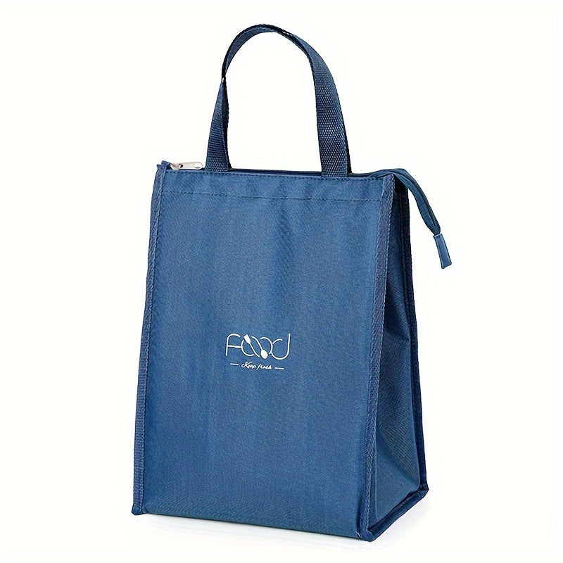 Portable Insulated Lunch Bag Aluminum Foil Thermal Outdoor
