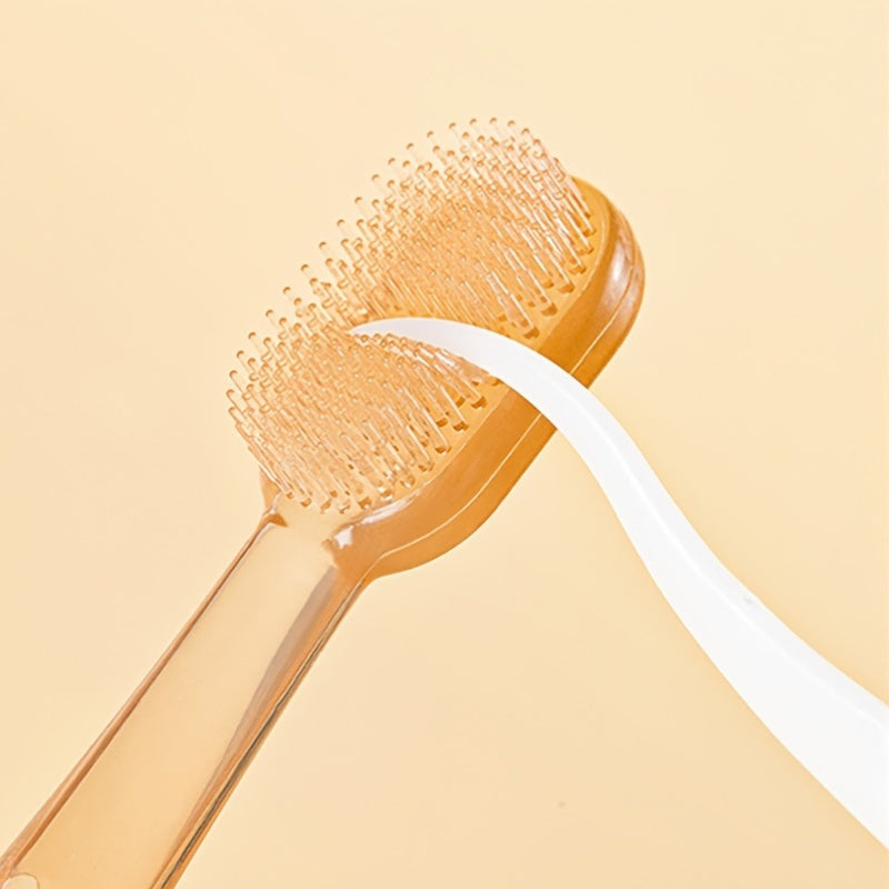 4pcs Infant & Toddler Toothbrush Set Soft Silicone Oral & Tongue Cleaners