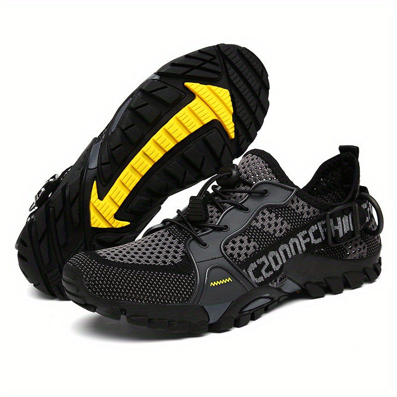 Men's Mesh Hiking Sneakers Non Slip Water Shoes