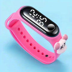 Kids LED Waterproof Sports Doll Bracelet Watch