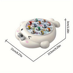 Seal Fishing Plate Puzzle Toy Early Education Parent Child Interactive Toy