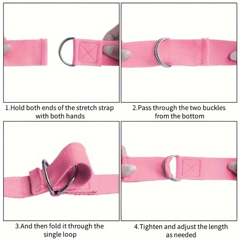Adjustable Yoga Resistance Band for Body Training Pilates